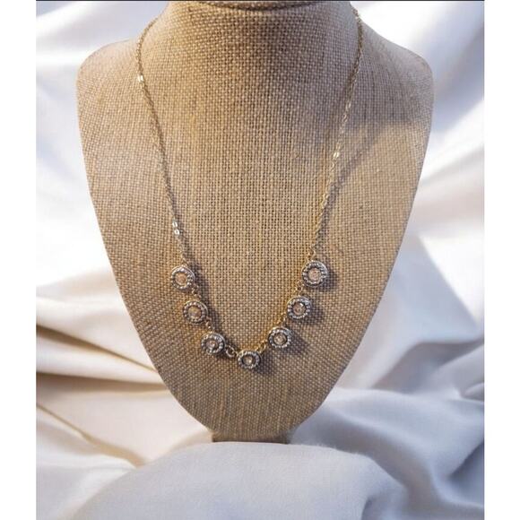 Gold Tone Coin Necklace - Picture 3 of 3